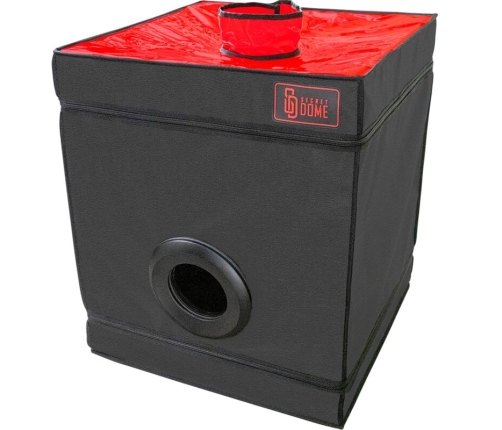 SECRET DOME - KINK CLUB CABINA BUKKAKE BLACK & RED