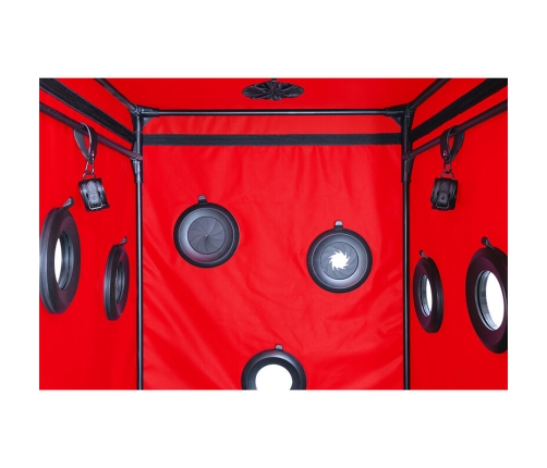 SECRET DOME - KINK CLUB CABIN SCANDALE BLACK & RED