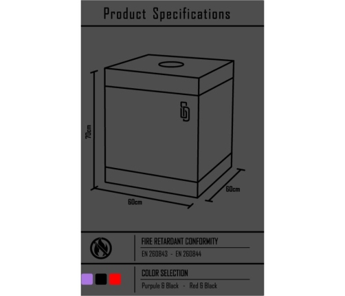 SECRET DOME - KINK CLUB CABINA BUKKAKE BLACK & RED