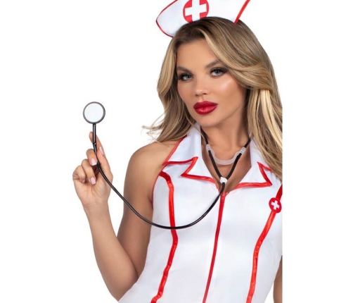 LEG AVENUE - HEAD NURSE COSTUME WHITE M/L