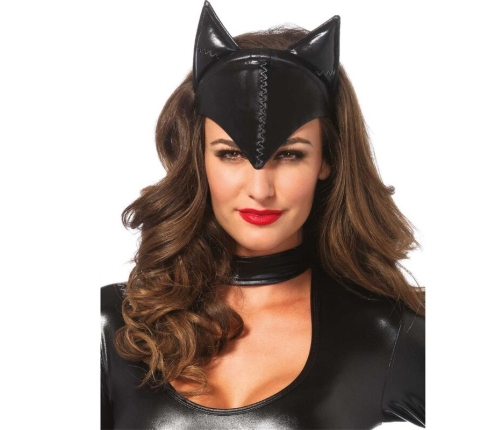 LEG AVENUE - CAT WOMAN MASK BLACK