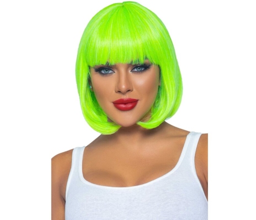 LEG AVENUE - FLUORESCENT BOB WIG NEON GREEN