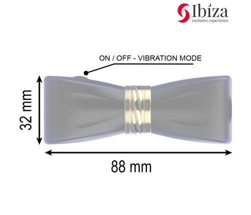 IBIZA - CLIT STIMULATOR 3 HEADS BOW