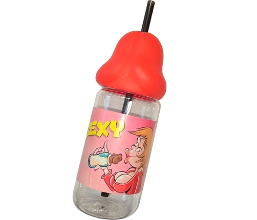 DIABLO PICANTE - PENIS SHAPED 360 ML BABY BOTTLE RED
