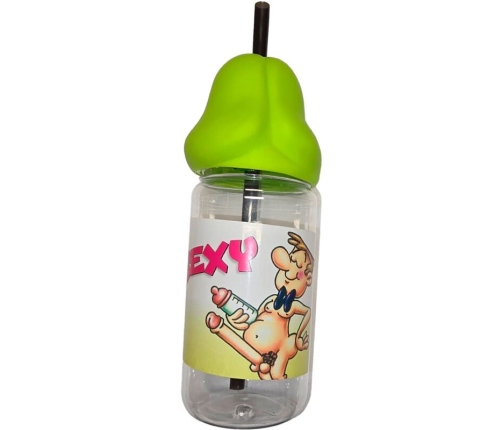 DIABLO PICANTE - PENIS SHAPED 360 ML BABY BOTTLE GREEN