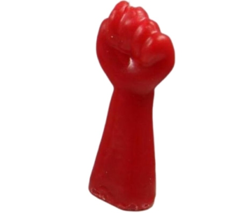 DIABLO PICANTE - FIST SHAPED CANDLE RED
