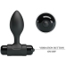 PRETTY LOVE - VIBRA BUTT 10 VIBRATIONS ANAL PLUG BLACK