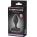 PRETTY LOVE - VIBRA BUTT 10 VIBRATIONS ANAL PLUG BLACK