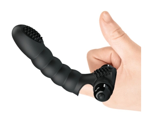 PRETTY LOVE - ALEXANDER FINGER VIBRATOR 10 VIBRATIONS BLACK