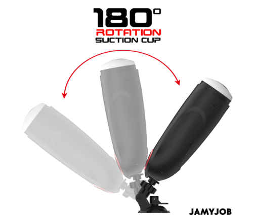 JAMYJOB - GRAVITY MASTURBADOR VAGINA AUTOMÁTICO 5 MODOS DE EMPUJE Y EFECTO SONIDO