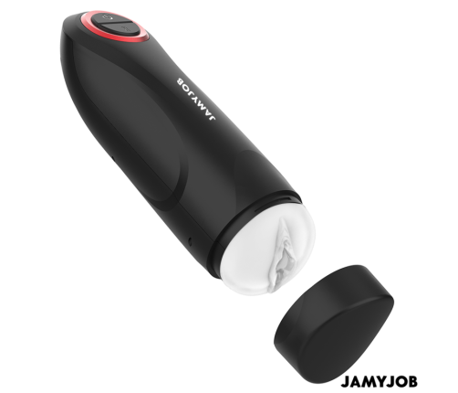 JAMYJOB - GRAVITY MASTURBADOR VAGINA AUTOMÁTICO 5 MODOS DE EMPUJE Y EFECTO SONIDO