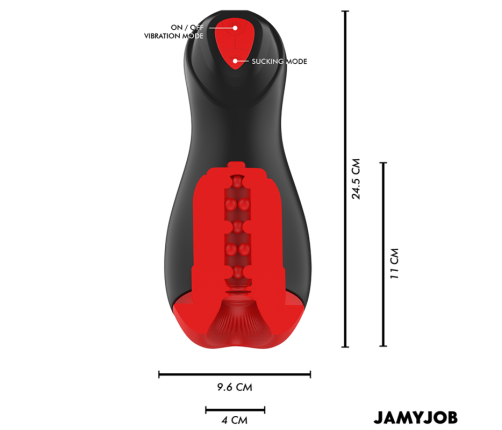 JAMYJOB - CORE-X AUTOMATIC MASTURBATOR 5 SUCTION AND VIBRATION MODES