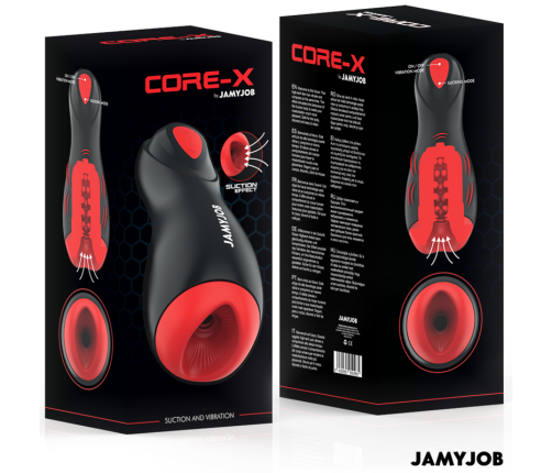 JAMYJOB - CORE-X AUTOMATIC MASTURBATOR 5 SUCTION AND VIBRATION MODES