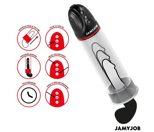 JAMYJOB - XPAND AUTOMATIC PUMP 3 SUCTION LEVELS GREY