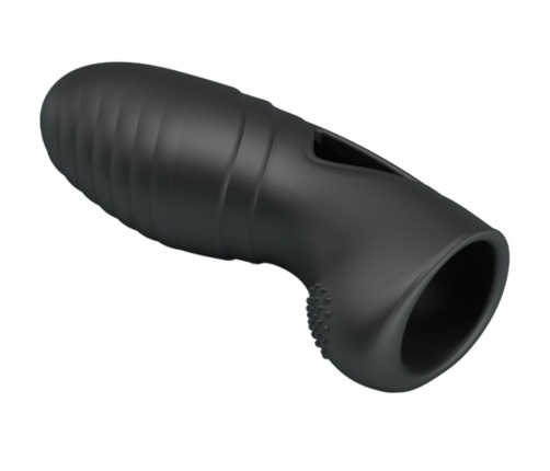 PRETTY LOVE - ALAN VIBRADOR DE DEDO SILICONA NEGRO