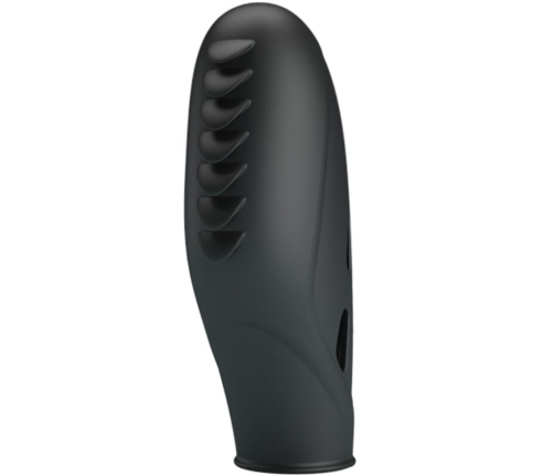 PRETTY LOVE - GILO VIBRADOR DE DEDO SILICONA NEGRO
