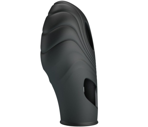 PRETTY LOVE - LICH VIBRADOR DE DEDO SILICONA NEGRO