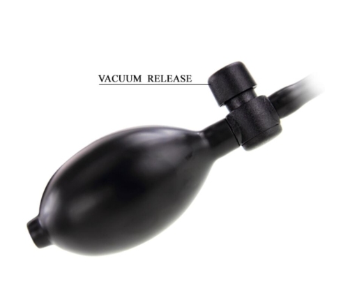 PRETTY LOVE - PLUG ANAL INFLABLE NEGRO