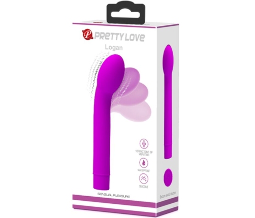 PRETTY LOVE - LOGAN G-SPOT VIBRATOR 10 VIBRATIONS PURPLE