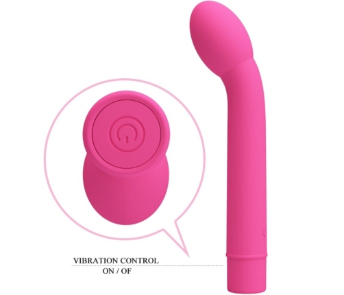 PRETTY LOVE - LOGAN G-SPOT VIBRATOR 10 VIBRATIONS PINK