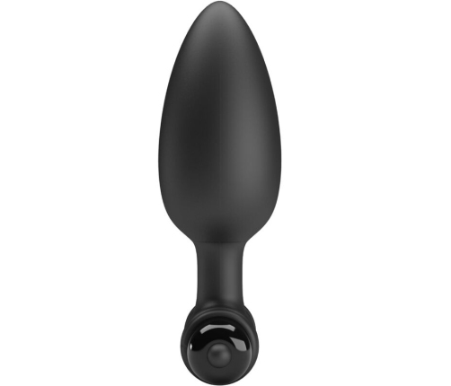 PRETTY LOVE - VIBRA BUTT PLUG 2 ANAL PLUG 10 VIBRATIONS BLACK