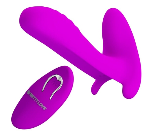 PRETTY LOVE - MASSAGER & VIBRATOR 12 VIBRATIONS REMOTE CONTROL PURPLE