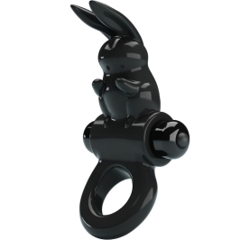 PRETTY LOVE - EXCITING RING RABBIT VIBRATOR RING 10 VIBRATIONS BLACK PRETTY LOVE - EXCITING RING RABBIT VIBRATOR RING 10 VIBRATIONS BLACK