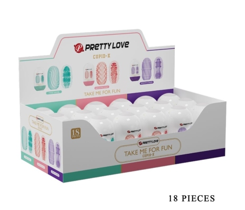 PRETTY LOVE - CUPID X 18 MALE MASTURBATORS DIFFERENT TEXTURES