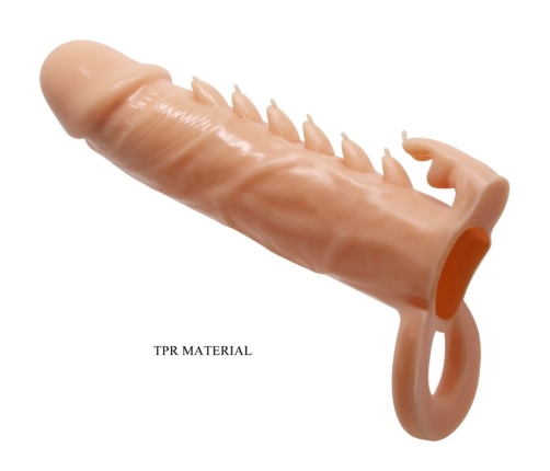 PRETTY LOVE - EMMIT PENIS SLEEVE + CLITORIS STIMULATOR FLESH