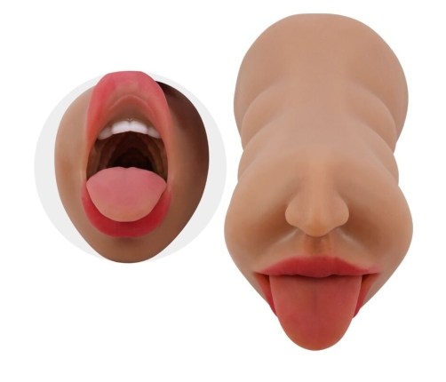 CRAZY BULL - SARAH DOUBLE MASTURBATOR MOUTH & VAGINA FLESH