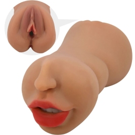 CRAZY BULL - ZOEY DOUBLE MASTURBATOR MOUTH & VAGINA FLESH CRAZY BULL - ZOEY DOUBLE MASTURBATOR MOUTH & VAGINA FLESH