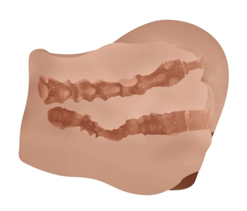 CRAZY BULL - MILA VIBRATOR BUTT WITH REALISTIC VAGINA AND ANUS CONTROL REMOTO