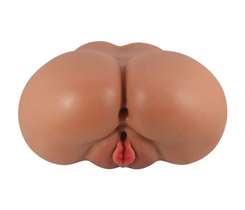 CRAZY BULL - LUNA VIBRATOR BUTT WITH REALISTIC VAGINA AND ANUS CONTROL REMOTO