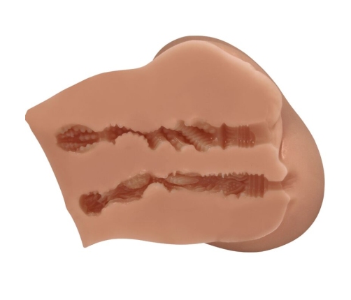 CRAZY BULL - LUNA VIBRATOR BUTT WITH REALISTIC VAGINA AND ANUS CONTROL REMOTO