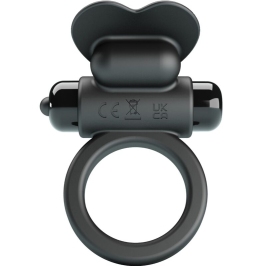 PRETTY LOVE - DEBONAIRE VIBRATING RING RABBIT 10 VIBRATIONS BLACK PRETTY LOVE - DEBONAIRE VIBRATING RING RABBIT 10 VIBRATIONS BLACK