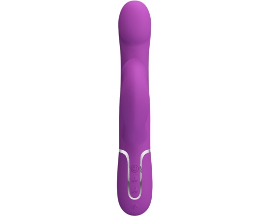 PRETTY LOVE - 4 IN 1 MULTIFUNCTION VIBRATOR & STIMULATOR PURPLE