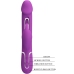 PRETTY LOVE - KAMPAS 3 IN 1 MULTIFUNCTION RABBIT VIBRATOR  PURPLE