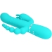 PRETTY LOVE - CAMMY 4 IN 1 MULTIFUNCTION TRIPPLE RABBIT VIBRATOR  BLUE