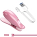 PRETTY LOVE - CAILEY NIPPLE CLAMPS 10 VIBRATIONS REMOTE CONTROL PINK