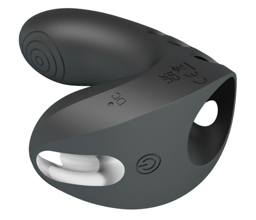 PRETTY LOVE - CAMELIA VIBRADOR DE DEDO 7 VIBRACIONES NEGRO