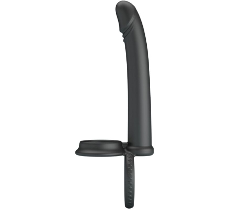 PRETTY LOVE - DILLION DOUBLE PENETRATION DOUBLE COCK RING BLACK