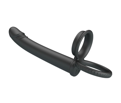 PRETTY LOVE - DILLION DOUBLE PENETRATION DOUBLE COCK RING BLACK