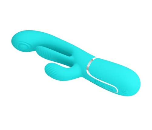 PRETTY LOVE - SHANIA TRIPLE VIBRADOR RABBIT MULTIFUNCIÓN 3 EN 1