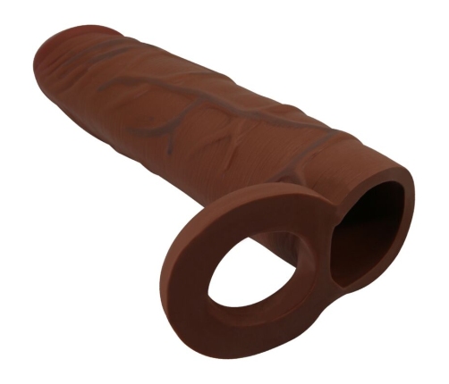 PRETTY LOVE - KAILE PENIS SLEEVE WITH 2.5 CM EXTENSION MULATTO