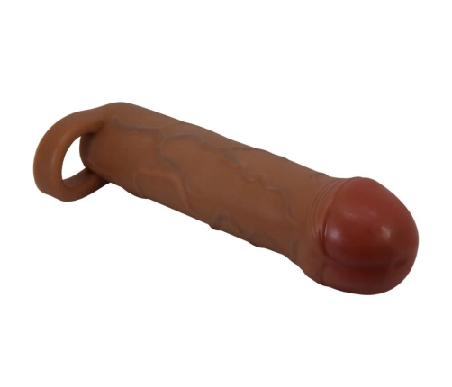 PRETTY LOVE - BUNION PENIS SLEEVE WITH 2.5 CM EXTENSION MULATTO