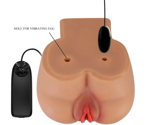 CRAZY BULL - KYLIE ASS VIBRATOR WITH REALISTIC VAGINA AND ANUS REMOTE CONTROL
