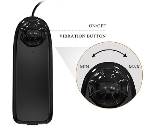 BAILE - BAHAMUT VIBRADOR REALÍSTICO 21.8 CM NATURAL CONTROL REMOTO