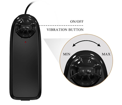 BAILE - CATOBLEPAS REALISTIC VIBRATOR 20.6 CM FLESH REMOTE CONTROL