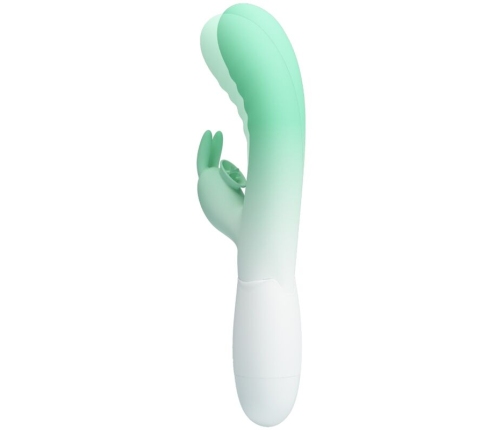 PRETTY LOVE - CERBERUS VIBRADOR RABBIT 3O VIBRACIONES VERDE