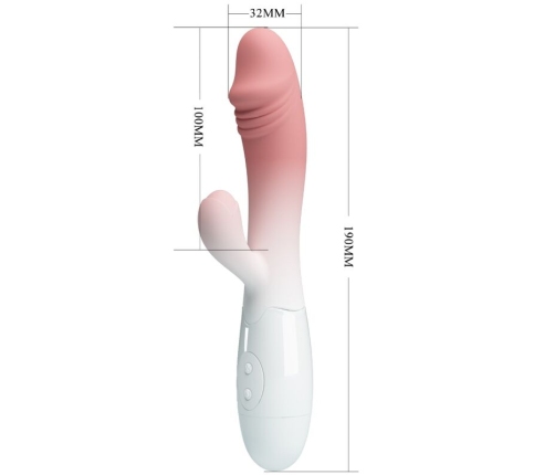 PRETTY LOVE - SNAPPY RABBIT VIBRATOR 30 VIBRATIONS PINK